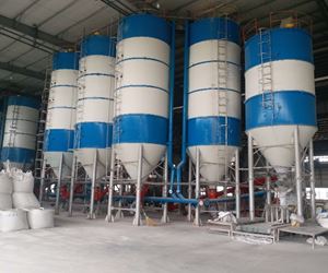 新葡亰88805ntt新材料发展有限公司1#2#干粉固化剂生产线于2020年7月11日进入试生产阶段